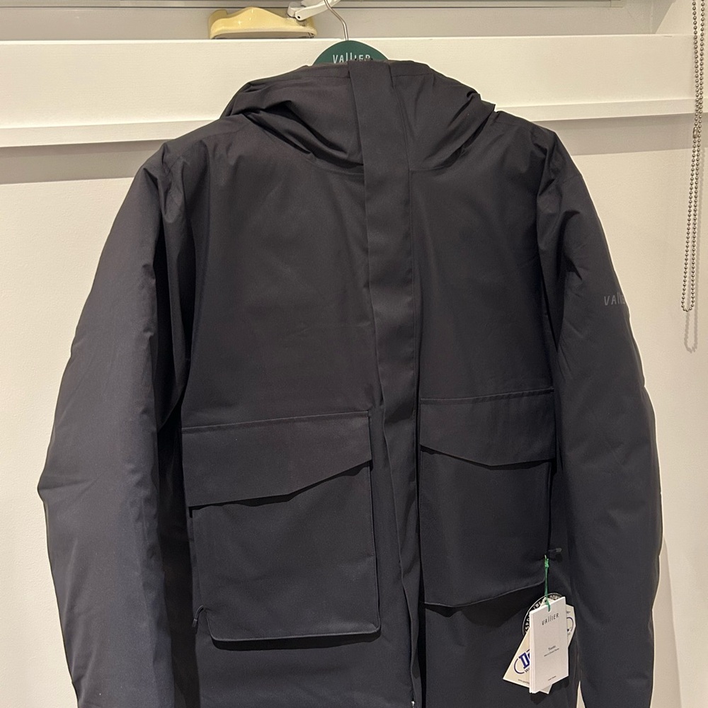 Black Men's Winter Coat